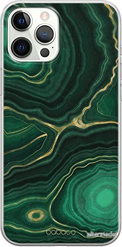 ERT GROUP mobiltelefonfodral för Apple Iphone 12 PRO MAX originalt och officiellt licensierat Babaco mönster Marble 015 Vit anpassad till formen på mobiltelefonen, fodral tillverkad av TPU plast 5903932036671