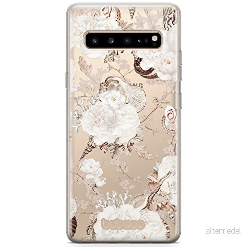 ERT GROUP mobiltelefonfodral för Samsung S10 originalt och officiellt licensierat Babaco mönster Flowers 044 optimalt anpassad till formen på mobiltelefonen, gedeeltelijk transparant 5905131324511