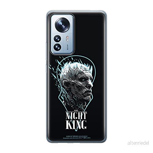 ERT GROUP mobiltelefonfodral för Xiaomi 12 / 12X originalt och officiellt licensierat Game of Thrones mönster 001 optimalt anpassad till formen på mobiltelefonen, fodral tillverkad av TPU plast 5905511486662