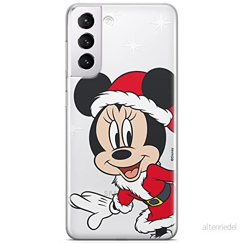 ERT GROUP mobiltelefonfodral för Samsung S21 originalt och officiellt licensierat Disney mönster Minnie 062 optimalt anpassad till formen på mobiltelefonen, gedeeltelijk transparant 5903932294682