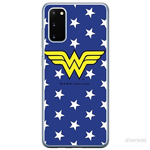 ERT GROUP mobiltelefonfodral för Samsung S20 / S11E originalt och officiellt licensierat DC mönster Wonder Woman 006 Vit optimalt anpassad till formen på mobiltelefonen, fodral tillverkad av TPU plast 5903537539782