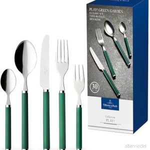 Villeroy & Boch Play Grillebestickset, Rostfritt Stål, Green Garden, Grön, Paket med 30 4003686305199 Villeroy & Boch Play Grillebestickset, Rostfritt Stål, Green Garden, Grön, Paket med 30 4003686305199
