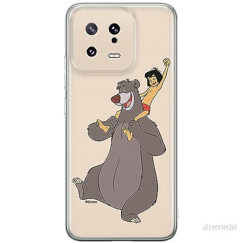 ERT GROUP mobiltelefonfodral för Xiaomi 13 originalt och officiellt licensierat Disney mönster Jungle Book 002 optimalt anpassad till formen på mobiltelefonen, fodral tillverkad av TPU plast 5905511905781
