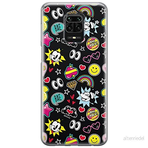 ERT GROUP mobiltelefonfodral för Xiaomi REDMI NOTE 9 PRO/ 9S originalt och officiellt licensierat Disney mönster Mickey & Minnie 013, fodral tillverkad av TPU plast 5903040312353