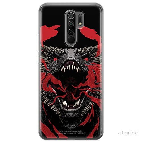 ERT GROUP mobiltelefonfodral för Xiaomi REDMI 9 originalt och officiellt licensierat Game od Thrones mönster of 004 anpassad till formen på mobiltelefonen, fodral tillverkad av TPU plast 5903932667813