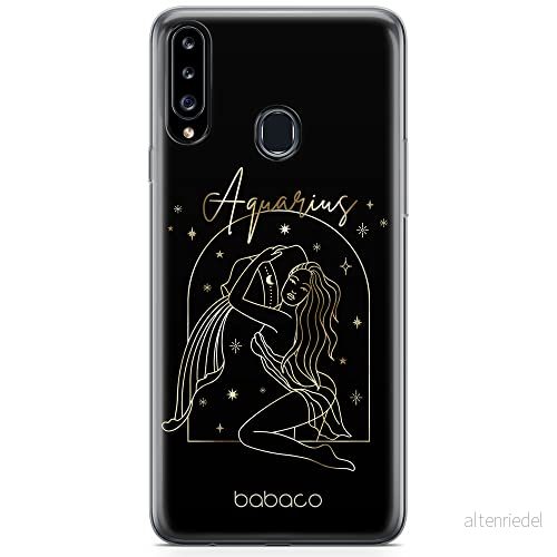 ERT GROUP mobiltelefonfodral för Samsung A20S originalt och officiellt licensierat Babaco mönster Zodiac Woman 011 optimalt anpassad till formen på mobiltelefonen, fodral tillverkad av TPU plast 5904805439605