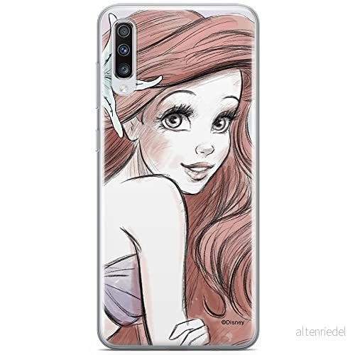 ERT GROUP mobiltelefonfodral för Samsung A70 originalt och officiellt licensierat Disney mönster Ariel 005 optimalt anpassad till formen på mobiltelefonen, fodral tillverkad av TPU plast 5902980409130