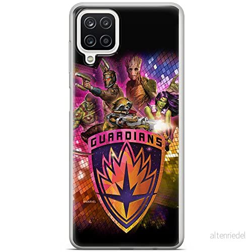 ERT GROUP mobiltelefonfodral för Samsung A12 / M12 originalt och officiellt licensierat Marvel mönster Guardians of the Galaxy 013, fodral tillverkad av TPU plast 5903040104804