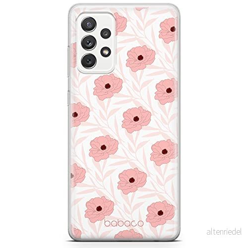 ERT GROUP mobiltelefonfodral för Samsung A33 5G originalt och officiellt licensierat Babaco mönster Flowers 017 optimalt anpassad till formen på mobiltelefonen, fodral tillverkad av TPU plast 5904805349355