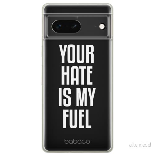 ERT GROUP mobiltelefonfodral för Google PIXEL 7 originalt och officiellt licensierat Babaco mönster My fuel 002 optimalt anpassad till formen på mobiltelefonen, fodral tillverkad av TPU plast 5905795146429