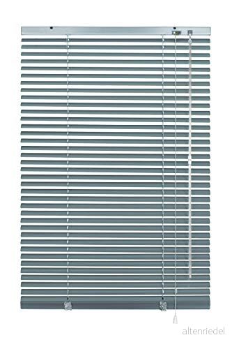 Deco Company Aluminiumpersienn att klämma fast, Silverblå, 90 x 130 cm 4003018354468