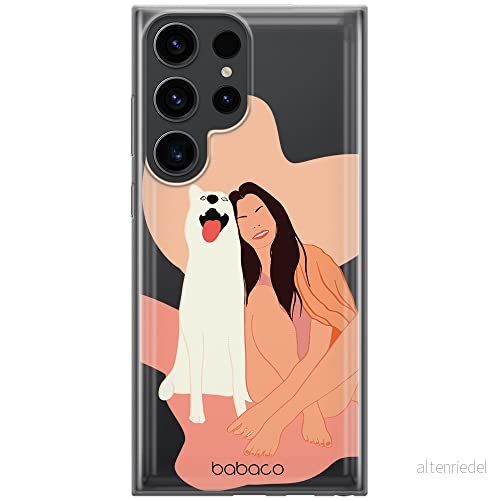 ERT GROUP mobiltelefonfodral för Samsung S23 ULTRA originalt och officiellt licensierat Babaco mönster Dogs 005 optimalt anpassad till formen på mobiltelefonen, gedeeltelijk transparant 5905511471507