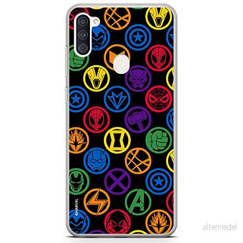 ERT GROUP mobiltelefonfodral för Samsung A03S originalt och officiellt licensierat Marvel mönster Avengers 022 optimalt anpassad till formen på mobiltelefonen, fodral tillverkad av TPU plast 5904805433979
