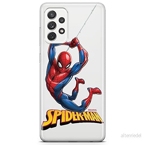 ERT GROUP mobiltelefonfodral för Samsung A72 5G originalt och officiellt licensierat Marvel mönster Spider Man 019 optimalt anpassad till formen på mobiltelefonen, gedeeltelijk transparant 5904805205613