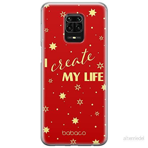 ERT GROUP mobiltelefonfodral för Xiaomi REDMI NOTE 9 PRO/ 9S originalt och officiellt licensierat Babaco mönster Positive vibes 006, fodral tillverkad av TPU plast 5903932967111