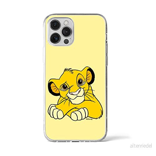 ERT GROUP mobiltelefonfodral för Iphone 12 PRO MAX originalt och officiellt licensierat Disney mönster Simba & Friends 009 anpassad till formen på mobiltelefonen, fodral tillverkad av TPU plast 5905131175090