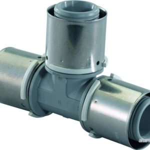 Uponor S-Press PPSU Komposit T-koppling 63x63x63 6414905220861 Uponor S-Press PPSU Komposit T-koppling 63x63x63 6414905220861