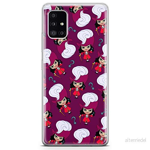 ERT GROUP mobiltelefonfodral för Samsung A51 originalt och officiellt licensierat Disney mönster James Hook 002 optimalt anpassad till formen på mobiltelefonen, fodral tillverkad av TPU plast 5905131447050
