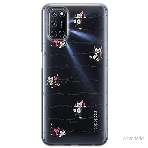 ERT GROUP mobiltelefonfodral för Oppo A92/ A72/ A52 originalt och officiellt licensierat Disney mönster Cat Figaro 001 optimalt anpassad till formen på mobiltelefonen, gedeeltelijk transparant 5903040198452