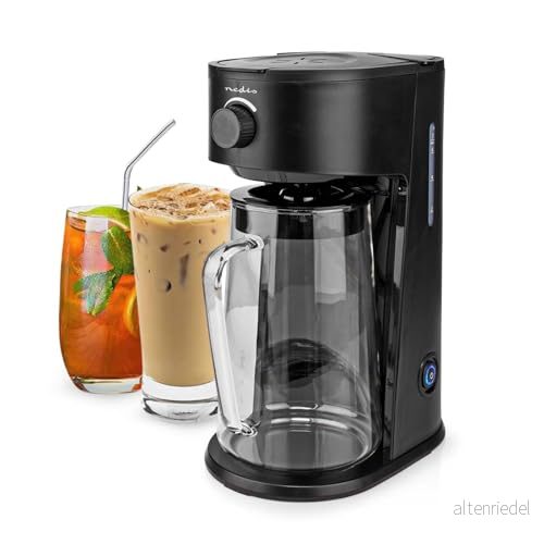 Nedis Iskaffe & iste beredare filter kaffe 2,5 l 6 koppar svart 5412810407088