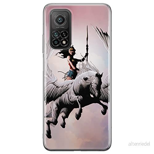 ERT GROUP mobiltelefonfodral för Xiaomi MI 10T 5G / PRO originalt och officiellt licensierat DC mönster Wonder Woman 002, fodral tillverkad av TPU plast 5903040350881