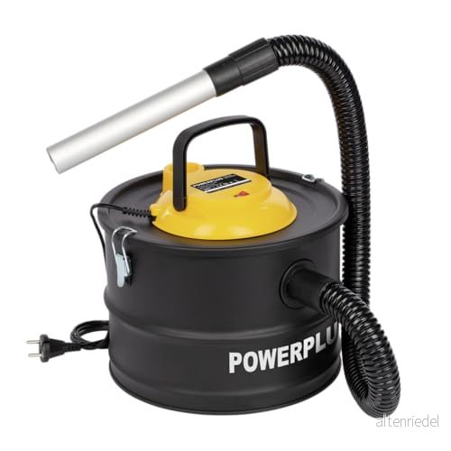 Power Plus Askdammsugare, dammuppsamlare, lämplig för ugn, skorsten 1 000 W, 15 liter, svart, 0 5400338092909