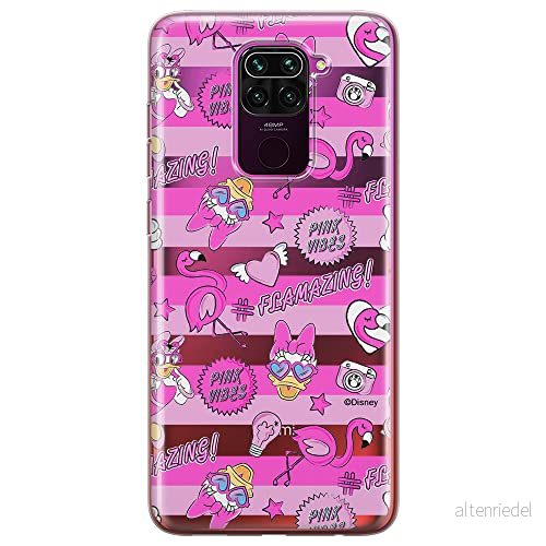 ERT GROUP mobiltelefonfodral för Xiaomi REDMI NOTE 9 originalt och officiellt licensierat Disney mönster Daisy 006 optimalt anpassad till formen på mobiltelefonen, gedeeltelijk transparant 5903040324684