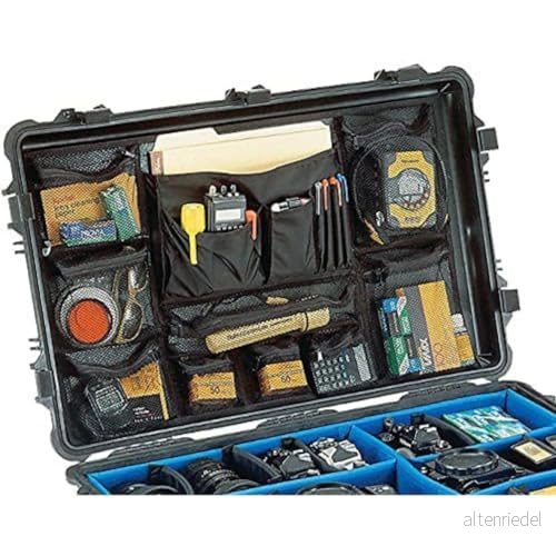 Peli 1659 lockorganisator med flera funktioner, originaltillbehör till Protector väska, kompatibelt med: 1650 färg: svart 19428003746