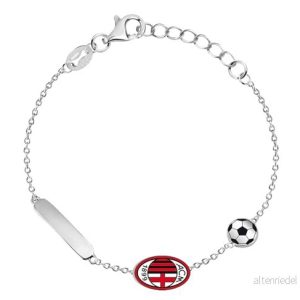 AC MILAN LOWELL BIMBO STÅL armband, Piccola, Rostfritt stål, Ingen ädelsten 8008457006899