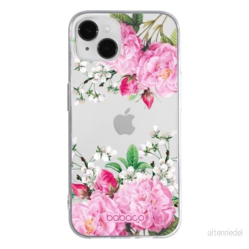 ERT GROUP mobiltelefonfodral för Iphone 13 MINI originalt och officiellt licensierat Babaco mönster Flowers 046 optimalt anpassad till formen på mobiltelefonen, gedeeltelijk transparant 5905131331816