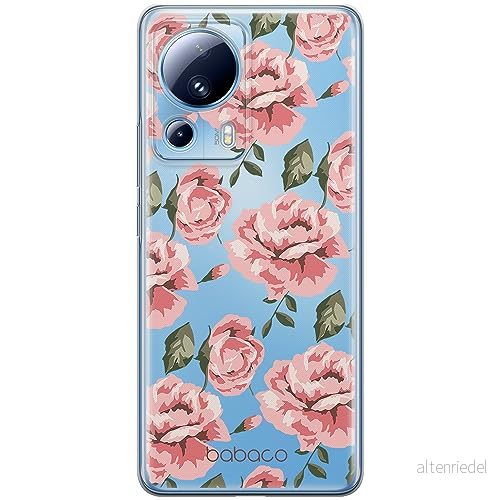 ERT GROUP mobiltelefonfodral för Xiaomi 13 LITE/CIVI 2 originalt och officiellt licensierat Babaco mönster Flowers 013 optimalt anpassad till formen på mobiltelefonen, gedeeltelijk transparant 5905511922771