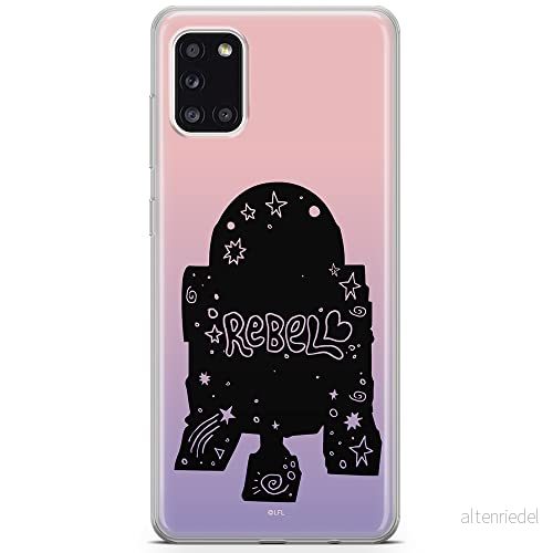 ERT GROUP mobiltelefonfodral för Samsung A31 originalt och officiellt licensierat Star Wars mönster R2D2 005 optimalt anpassad till formen på mobiltelefonen, fodral tillverkad av TPU plast 5903040218181
