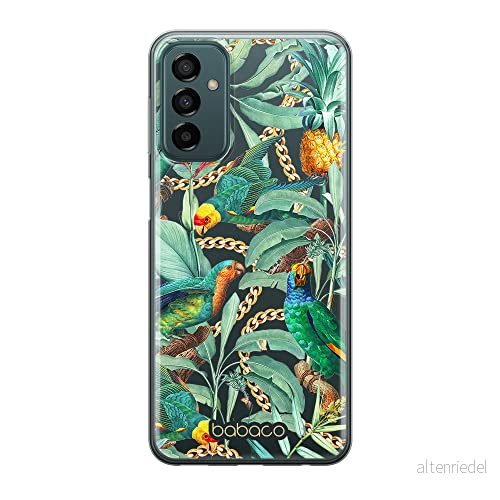 ERT GROUP mobiltelefonfodral för Samsung M13 4G/M23 5G/F23 originalt och officiellt licensierat Babaco mönster Flowers 058 optimalt anpassad till formen på mobiltelefonen, gedeeltelijk transparant 5905511370893