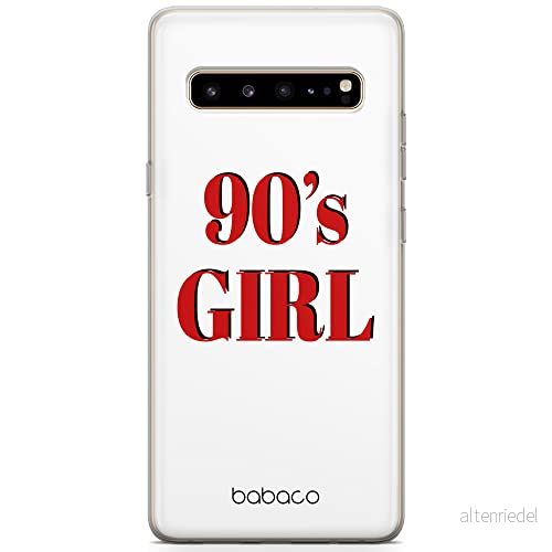 ERT GROUP Mobiltelefonskal för Samsung S10 5G original och officiellt licensierat Babaco mönster Sweet 90's 001 anpassad till mobiltelefonens form, TPU fodral 5903932317190