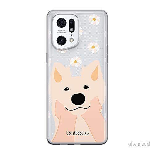 ERT GROUP mobiltelefonfodral för Oppo FIND X5 PRO originalt och officiellt licensierat Babaco mönster Dogs 010 optimalt anpassad till formen på mobiltelefonen, gedeeltelijk transparant 5905511415082