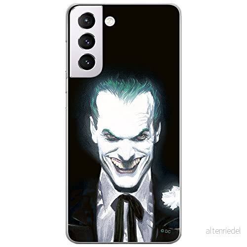 ERT GROUP mobiltelefonfodral för Samsung S21 originalt och officiellt licensierat DC mönster Joker 001 optimalt anpassad till formen på mobiltelefonen, fodral tillverkad av TPU plast 5903932377002