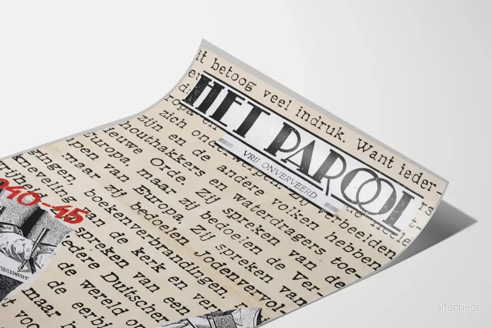 Historisk poster Het Parool 1940–1945 Amsterdam - Bild 3