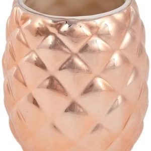 axentia Tandborstkopp koppar kopparfärger, högkvalitativt bearbetad keramisk tandborsthållare med modern och enkel design, tandborststativ vacker färg 4005437200852