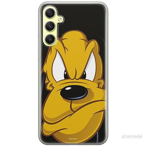 ERT GROUP mobiltelefonfodral för Samsung A34 5G originalt och officiellt licensierat Disney mönster Pluto 002 optimalt anpassad till formen på mobiltelefonen, fodral tillverkad av TPU plast 5905511789282