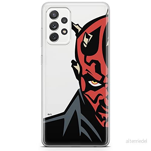 ERT GROUP mobiltelefonfodral för Samsung A73 5G originalt och officiellt licensierat Star Wars mönster Darth Maul 003 optimalt anpassad till formen på mobiltelefonen, gedeeltelijk transparant 5904805516528