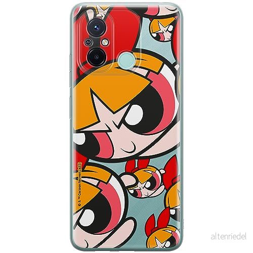 ERT GROUP mobiltelefonfodral för Xiaomi REDMI 12C/ 11A originalt och officiellt licensierat The Powerpuff Girls mönster 010 anpassad till formen på mobiltelefonen, gedeeltelijk transparant 5905511960162