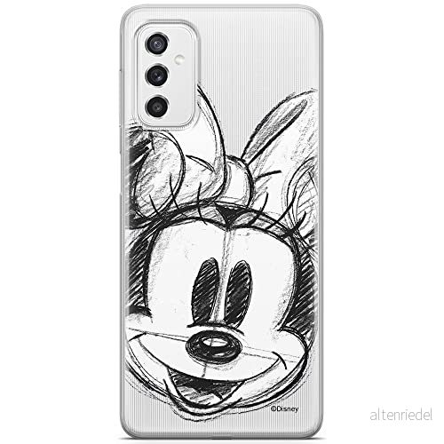 ERT GROUP mobiltelefonfodral för Samsung M52 5G originalt och officiellt licensierat Disney mönster Minnie 012 optimalt anpassad till formen på mobiltelefonen, gedeeltelijk transparant 5904805486975
