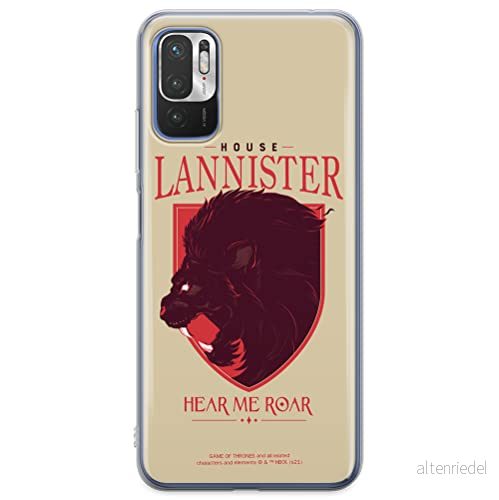 ERT GROUP mobiel telefoonhoesje voor Xiaomi REDMI NOTE 10 5G / POCO M3 PRO origineel en officieel erkend Game od Thrones patroon of 008, hoesje is gemaakt van TPU 5903932674279