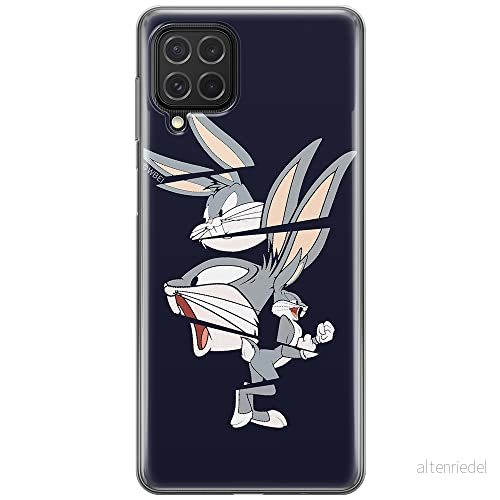 ERT GROUP mobiltelefonfodral för Samsung F62 / M62 originalt och officiellt licensierat Looney Tunes mönster Bugs 008 optimalt anpassad till formen på mobiltelefonen, fodral tillverkad av TPU plast 5904805528347
