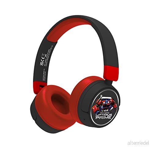 OTL Technologies Trådlösa hörlurar för barn Transformers Optimus Prime Bluetooth fällbara 5055371625371