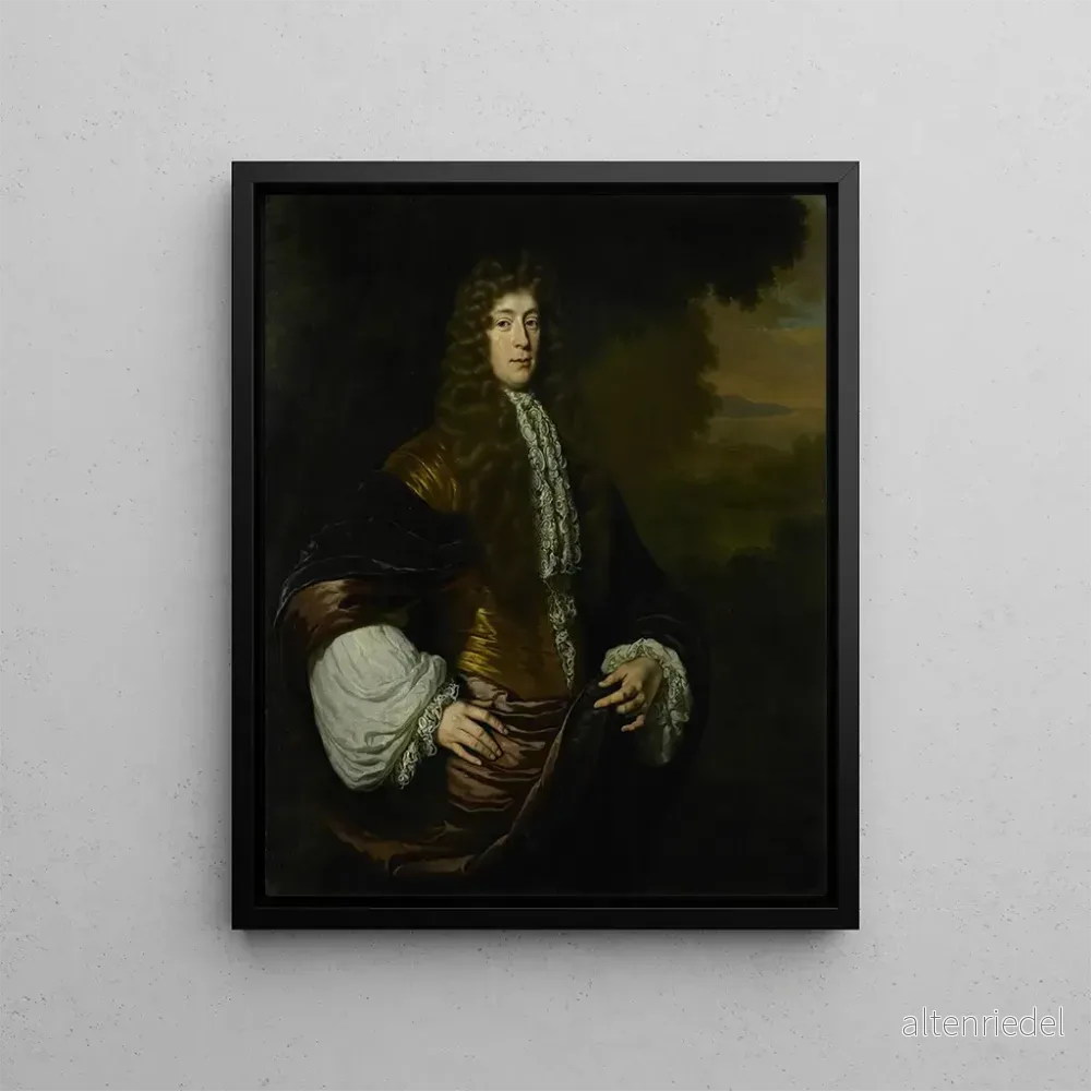 Målning Porträtt av Hendrick Bicker, 1649 – 1718, borgmästare i Amsterdam – Michiel van Musscher | Konsttryck