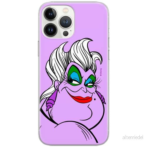 ERT GROUP mobiltelefonfodral för Xiaomi REDMI NOTE 9 originalt och officiellt licensierat Disney mönster Ursula 001 optimalt anpassad till formen på mobiltelefonen, fodral tillverkad av TPU plast 5903040329405