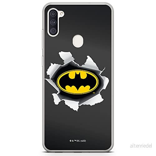 ERT GROUP mobiltelefonfodral för Samsung A11 / M11 originalt och officiellt licensierat DC mönster Batman 059 optimalt anpassad till formen på mobiltelefonen, fodral tillverkad av TPU plast 5905131534873