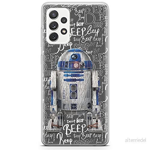 ERT GROUP mobiltelefonfodral för Samsung A73 5G originalt och officiellt licensierat Star Wars mönster R2D2 004 optimalt anpassad till formen på mobiltelefonen, fodral tillverkad av TPU plast 5904805523007