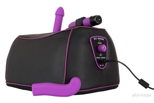 You2Toys Roterande G och P punktsmaskin Kärleksmaskin, Svart/Lila, One Size 4024144590933